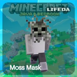 МАЙНКРАФТ    Moss Mask    СКИН • ТВИЧ ДРОПЫ / ДРОПСЫ • JAVA & BEDROCK•GLOBAL