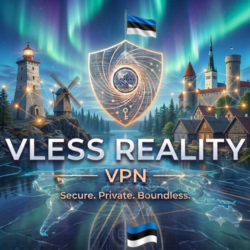 VPN Vless Reality - 30/90 дней      Эстония
