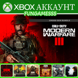 COD: Modern Warfare 3  DOOM: The Dark Ages XBOX АККАУНТ