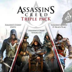 Набор AC: Черный флаг, Единство, Синдикат PS4 ПСН PLAYSTATION