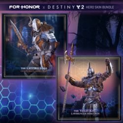 Лиловый Король и Лорд Горнила набор обликов FOR HONOR