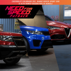 Набор с Chevrolet, Range Rover и Alfa Romeo PS4 ПСН