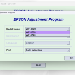 EPSON AdjProg Reset WF3720 WF3723
