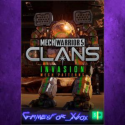 ☀️MechWarrior 5 Clans - Invasion Mech Patterns XBOX DLC