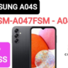 Тестовая точка для моделей Samsung Galaxy A04s