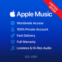 Apple Music 🇺🇸 – Инд. | 1/3M | Глобально ✅🌍 PRO USA