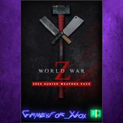 ☀️World War Z - Zeke Hunter Weapons Pack XBOX DLC