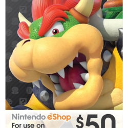 🍄Карта пополнения Nintendo eShop 50$ USA США🍄
