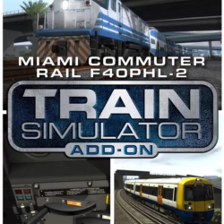 (DLC) Train Simulator: Miami Commuter Rail F40PHL-2 Loc