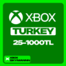XBOX КАРТА ОПЛАТЫ   25-1000 TL     ТУРЦИЯ   | БЫСТРО