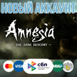 Amnesia: The Dark Descent новый STEAM аккаунт   EMAIL