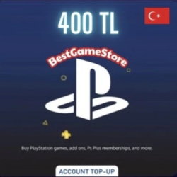 400 TRY (TL) PSN balance in Turkey