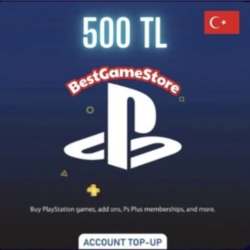 500 TRY (TL) PSN balance in Turkey