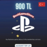 900 TRY (TL) PSN balance in Turkey