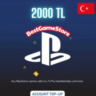 2000 TRY (TL) PSN balance in Turkey