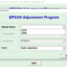 Сброс Epson L810 L850 Adjustment Program