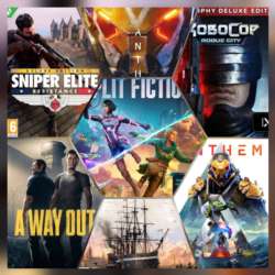 RoboCop   Sniper Elite   6 Игр      XBOX АККАУНТ