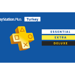 Ps Plus Essential, Extra, Deluxe PS4/PS5 Турция psn