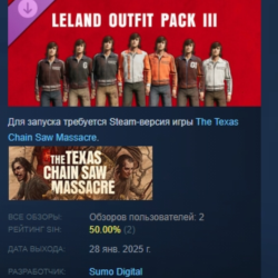 The Texas Chain Saw Massacre - Leland Outfit Pack 3 DLC AUTODELIVERY STEAM РОССИЯ