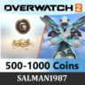 Overwatch2  200-500-1000 Подарочные карты (Глобальный)