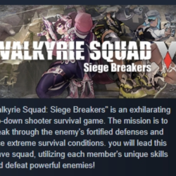 Valkyrie Squad: Siege Breakers АВТОДОСТАВКА STEAM GLOBAL МГНОВЕННО ЛИЦЕНЗИЯ