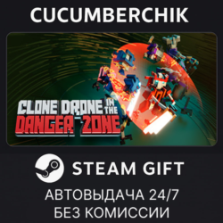 Clone Drone in the Danger Zone✅STEAM GIFT AUTO✅RU МИР