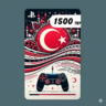 PSN Gift Card Turkey 1500 TL Instant Auto Delivery