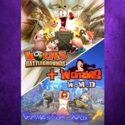 Worms Battlegrounds   Worms W.M.D XBOX Ключ