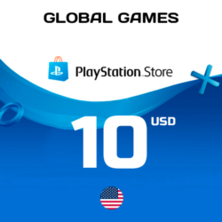 Карта PlayStation PSN 10 USD США  КОД ПОПОЛНЕНИЯ