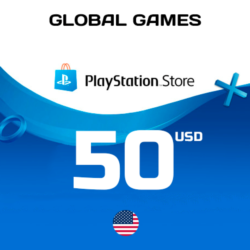 Карта PlayStation PSN 50 USD США  КОД ПОПОЛНЕНИЯ