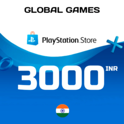 Карта PlayStation PSN 3000 INR Индия  КОД ПОПОЛНЕНИЯ