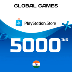 Карта PlayStation PSN 5000 INR Индия  КОД ПОПОЛНЕНИЯ
