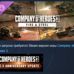Company of Heroes 3: Fire & Steel DLC АВТОДОСТАВКА STEAM РОССИЯ