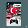 PSN Gift Card Turkey 2500 TL Instant Auto Delivery