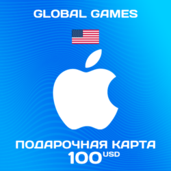Подарочная карта Apple iTunes 100 USD (USA)