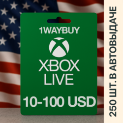 США XBOX [10-100]$ Подарочная карта оплаты код пополнен