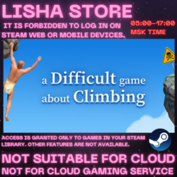 A Difficult Game About Climbing Стим на 90 дней