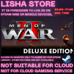 MEN OF WAR II — DELUXE EDITION Стим Оффлайн на 90 дней