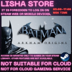 Batman Arkham Origins Стим Оффлайн на 90 дней
