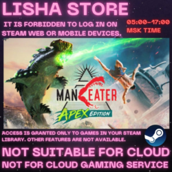 Maneater Apex Edition Стим Оффлайн на 90 дней