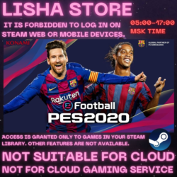 eFootball PES 2020 Стим Оффлайн на 90 дней