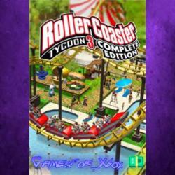 ☀️RollerCoaster Tycoon 3 Complete Edition XBOX