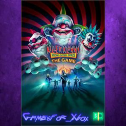 ☀️Killer Klowns from Outer Space The Game XBOX