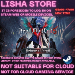 Devil May Cry 5 Deluxe Edition Vergil Стим на 90 дней