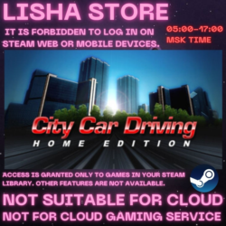 City Car Driving Стим Оффлайн на 90 дней