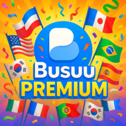ПОДПИСКА BUSUU PREMIUM ГОД  НА ВАШ АККАУНТ