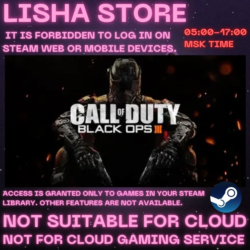 Call of Duty Black Ops III Steam shared offline For 90 days