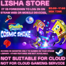 SpongeBob SquarePants: The Cosmic Shake Стим на 90 дней