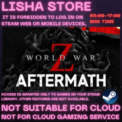 World War Z: Aftermath Стим Оффлайн на 90 дней
