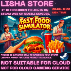 Fast Food Simulator Стим Оффлайн на 90 дней